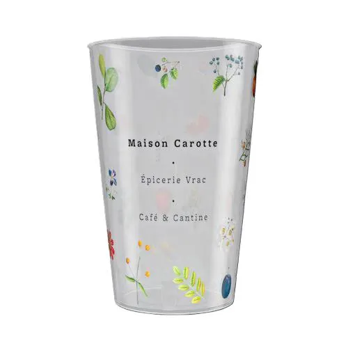 Gobelet réutilisable personnalisé 50cl Pinte - Quadrichromie