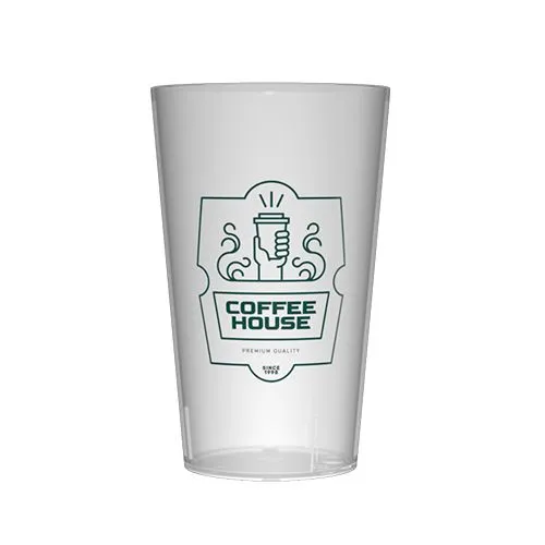 Gobelet réutilisable personnalisé 12cl - Sérigraphie 1 couleur