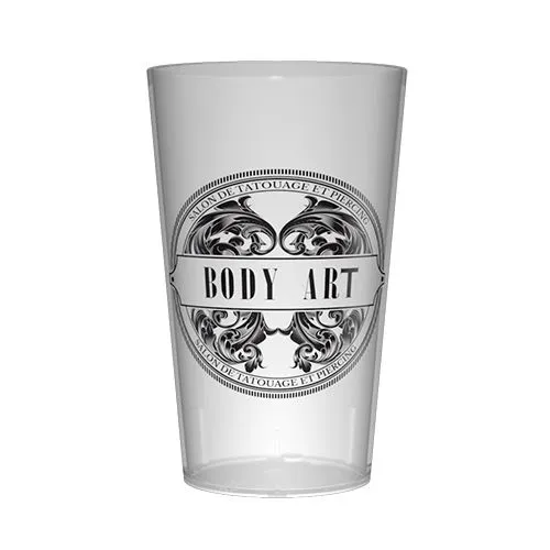 Gobelet réutilisable personnalisé 25cl - Sérigraphie 1 couleur