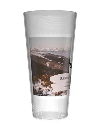 Gobelet réutilisable personnalisé 40cl - Quadri Saver