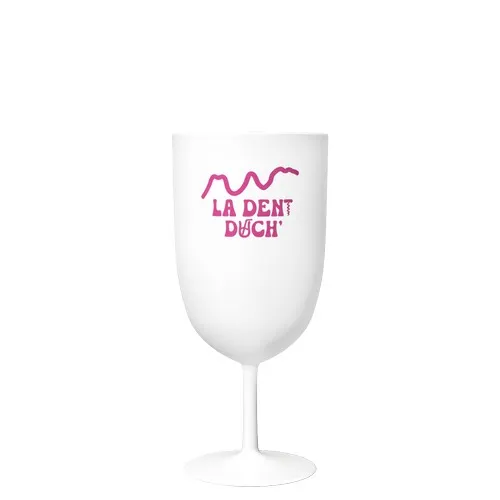 Verre à vin Events personnalisé 18 cl blanc - Sérigraphie 1 couleur