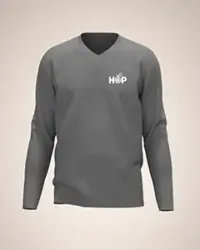 Pull Pull Brodé avec le logo HOP Textile