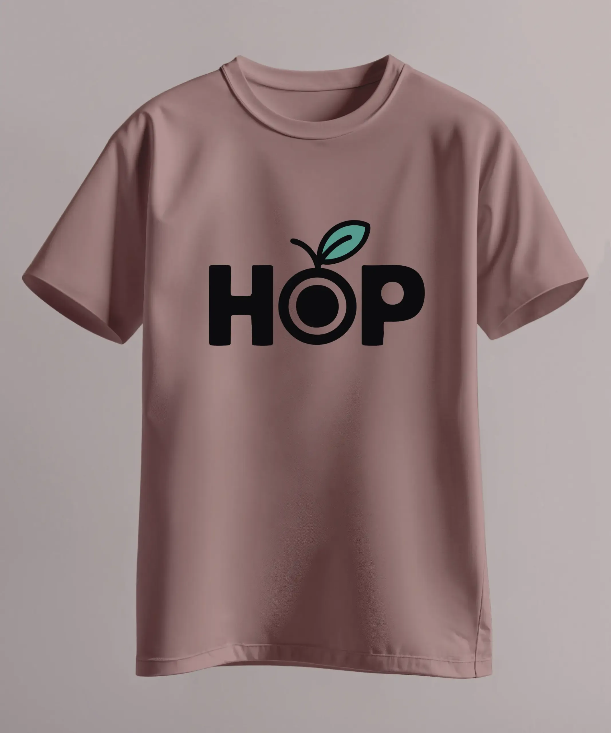 T-shirt personnalisé avec le logo HOP Textile
