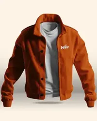 Vestes Veste brodée avec le logo Hop Textile
