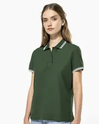 K273 polo femme personnalisé entreprise