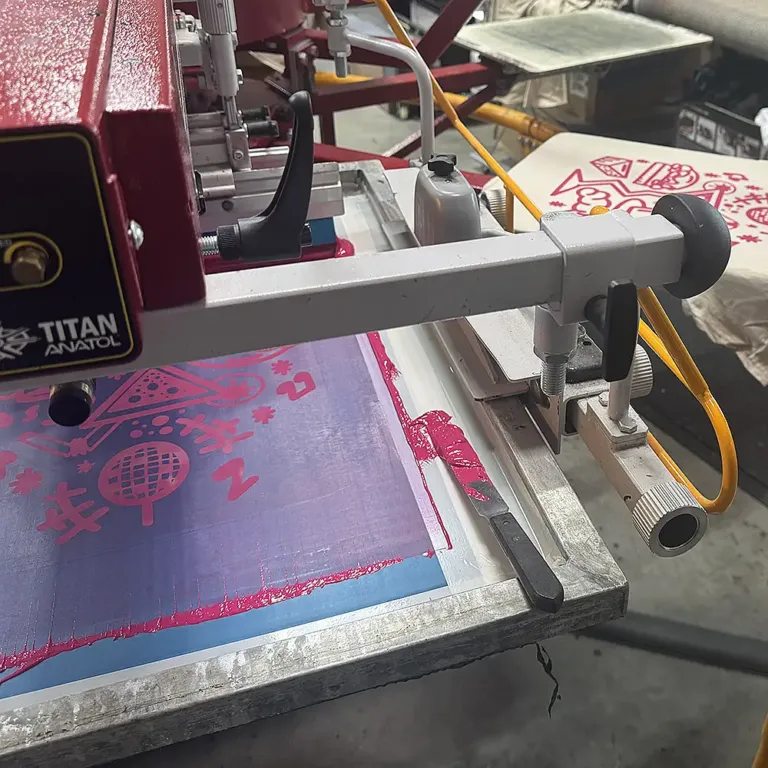 Carrousel de sérigraphie automatique