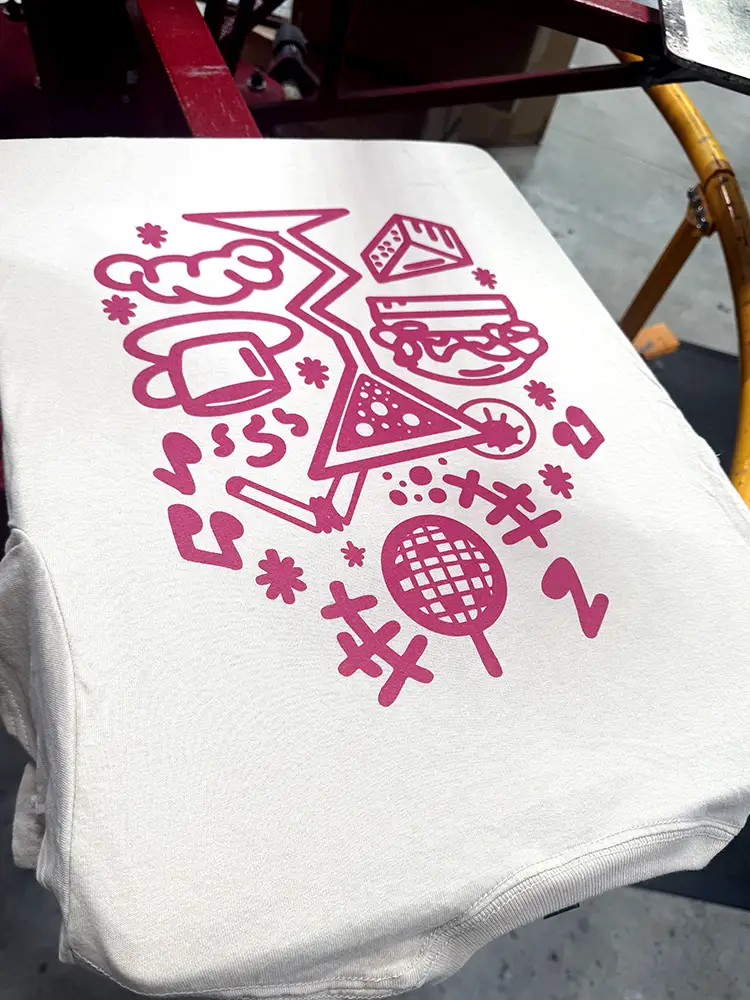 Sérigraphie sur textile