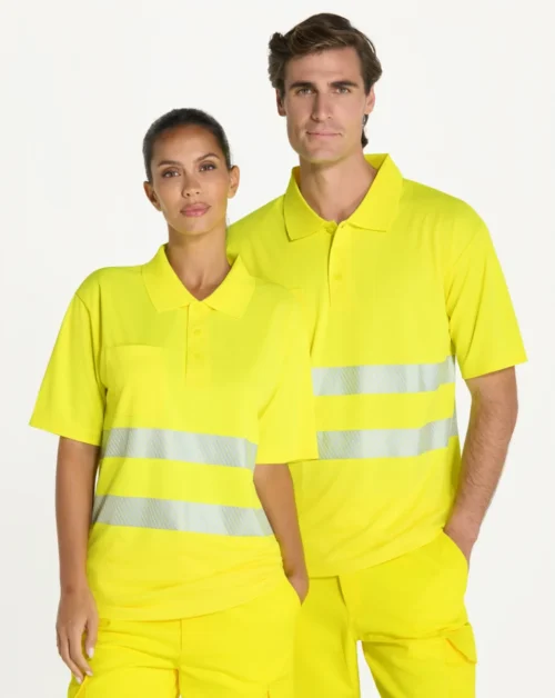 Polo haute visibilité unisexe JHK HV02U00