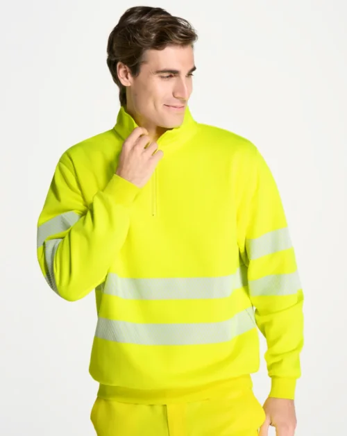 Sweat-shirt haute visibilité unisexe JHK HV05U00