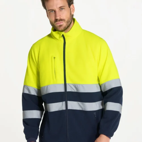 Veste polaire haute visibilité unisexe JHK HV06U00