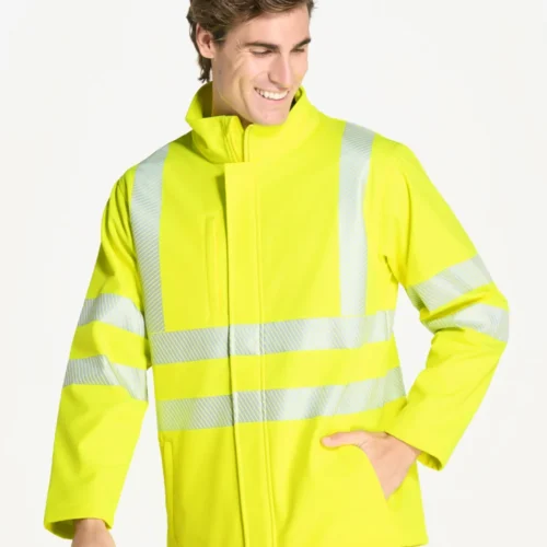Veste softshell haute visibilité unisexe JHK HV06U01