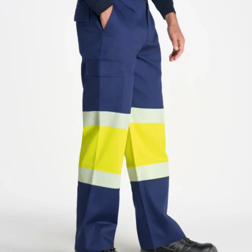 Pantalon multipoches haute visibilité unisexe JHK HV12U00