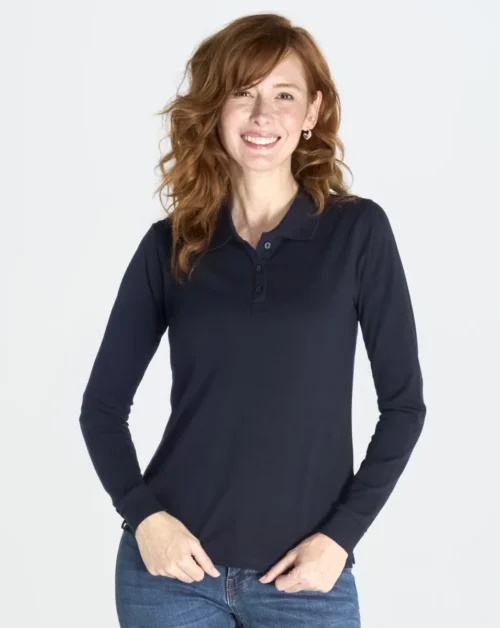Polo femme JHK Regular LS Polo femme JHK Regular LS