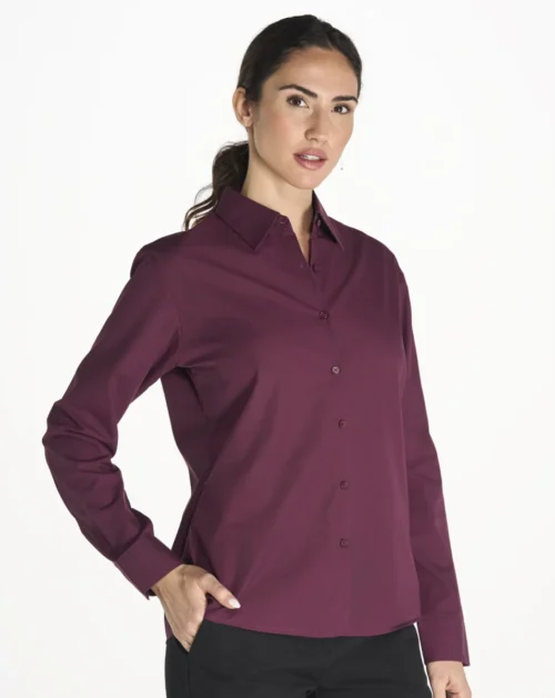 Chemise femme JHK Popelin Chemise femme JHK Popelin