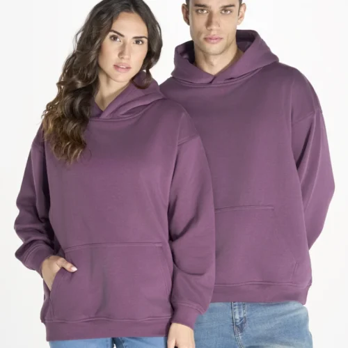 Sweat à capuche unisexe JHK Kangaroo Oversize