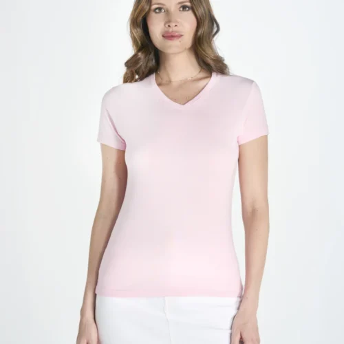 T-shirt femme JHK Regular Comfort V-Neck