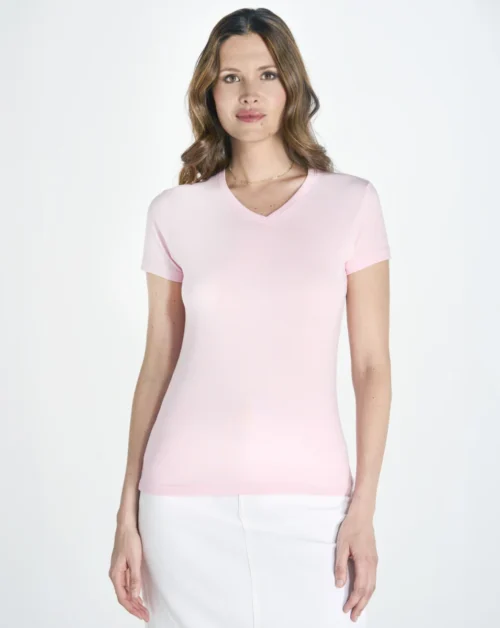 T-shirt femme JHK Regular Comfort V-Neck