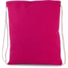 Petit sac à dos en coton bio avec cordelettes