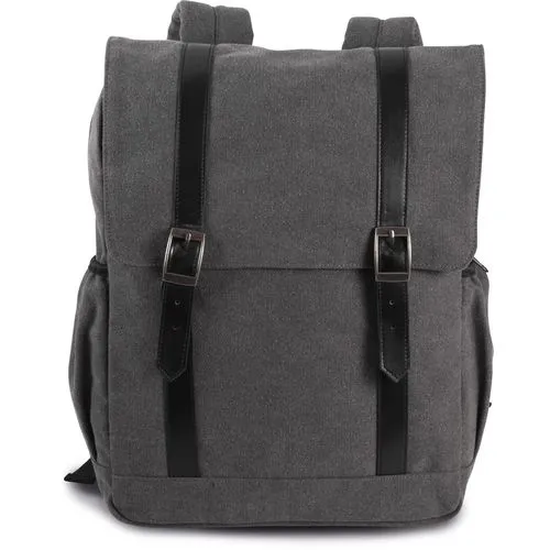 Sac à dos en toile à rabat