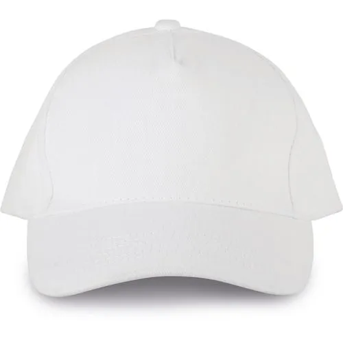 Casquette 5 panneaux en coton bio