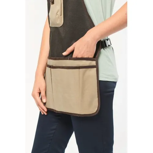 Tablier de jardinier imperméable écoresponsable unisexe