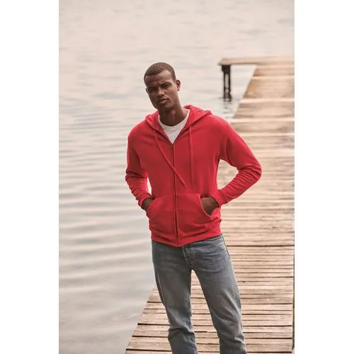 Sweat-shirt homme zippé capuche Classic (62-062-0)