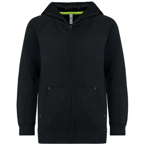 Veste zippée à capuche enfant