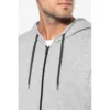 Veste coton légère à capuche