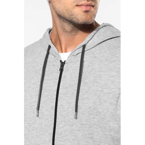 Veste coton légère à capuche