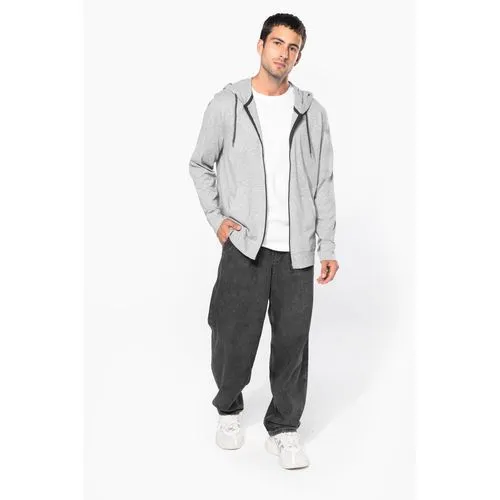 Veste coton légère à capuche