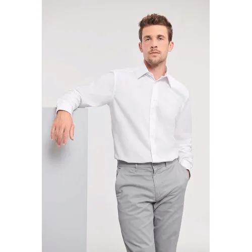 Chemise homme Oxford manches longues