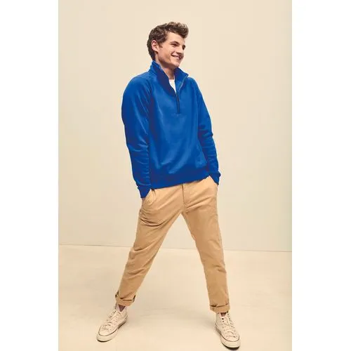 Sweat-shirt col zippé Premium (62-032-0) 2 Sweat-shirt col zippé Premium (62-032-0)