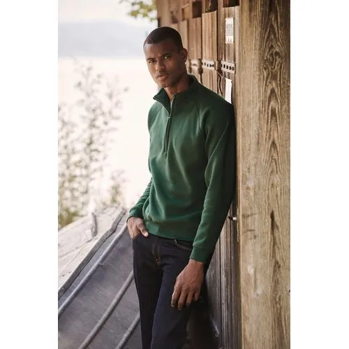 Sweat-shirt col zippé Premium (62-032-0) 3 Sweat-shirt col zippé Premium (62-032-0)