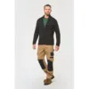 Cardigan doublé polaire homme
