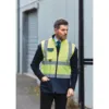 Bodywarmer rembourré haute visibilité