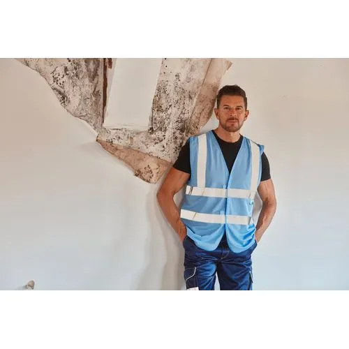 Gilet haute visibilité à maille ajourée recyclée