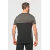 T-shirt bicolore écoresponsable manches courtes unisexe