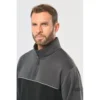 Sweat-shirt écoresponsable col zippé unisexe