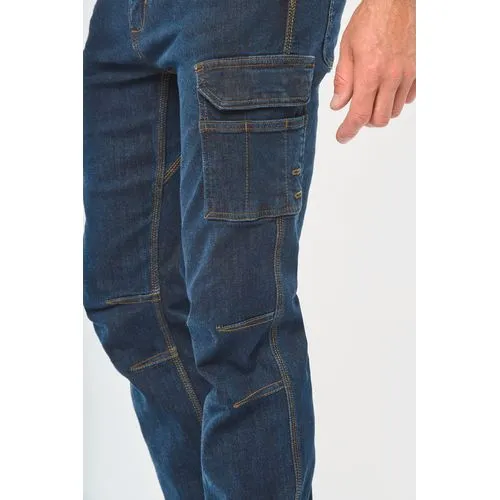 Pantalon Denim multipoches homme 19 Pantalon Denim multipoches homme