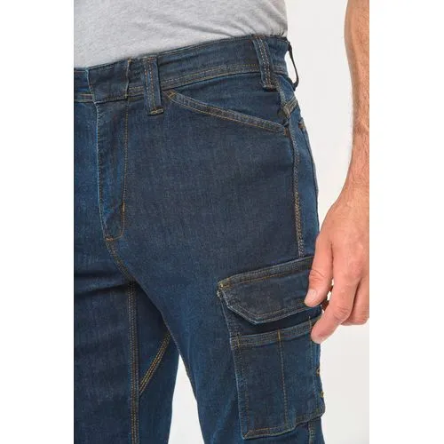 Pantalon Denim multipoches homme 18 Pantalon Denim multipoches homme