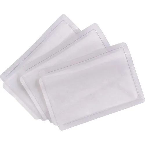 Poches d'identité thermocollantes (1 unité = pack de 50)