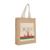 Sac shopping avec motifs de Noël