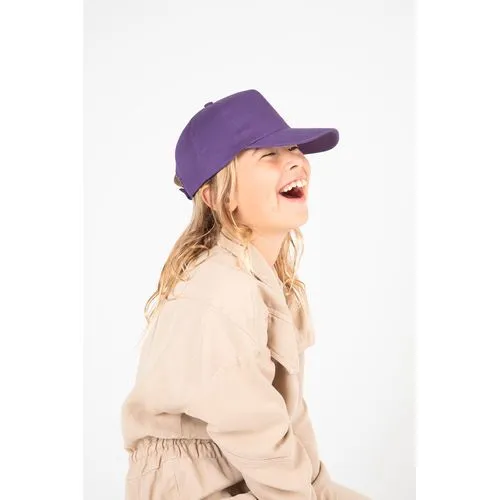 Casquette enfant en coton - 5 panneaux
