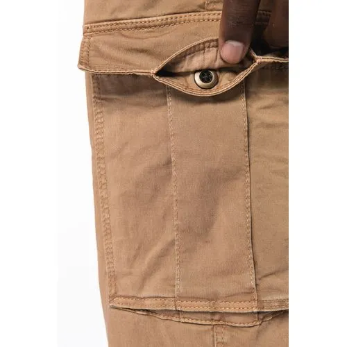 Pantalon cargo écoresponsable délavé homme