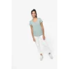 T-shirt écoresponsable col V femme