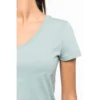T-shirt écoresponsable col V femme