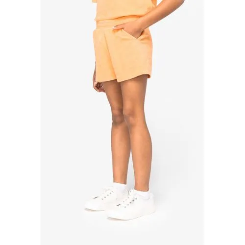 Short écoresponsable en éponge fille