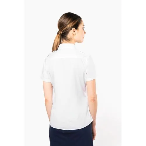 Chemise pilote manches courtes femme 2 Chemise pilote manches courtes femme