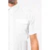 Chemise pilote manches courtes homme