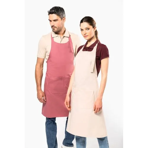Tablier coton avec poche personnalisable